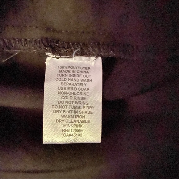 MinkPink Nordstrom women’s black studded dress L - Picture 4 of 5